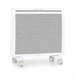 بخاری برقی همرفتی و مادون قرمز کلارشتاین آلمان Klarstein Hot Spot Slimcurve Double Wave 2-in-1 Heizgerät Infrarot-Heizung, Konvektorheizung Weiß 1000 watt