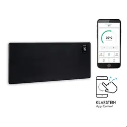 بخاری برقی همرفتی هوشمند کلارشتاین آلمان Klarstein Bansin Smart 2500 Konvektionsheizgerät  Schwarz 2500 watt Freistehend, Wandmontage