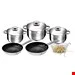 سرویس قابلمه ماهیتابه سبد سرخ کردنی 9 پارچه برلینگر هاوس مجارستان BerlingerHaus 9-PIECE COOKWARE SET BLAUMANN BL/3243 GOURMET LINE