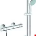 ست شیرآلات دوش حمام گروهه آلمان GROHE Grohtherm 1000 Performance Thermostat Brauseset mit Brausegarnitur Tempesta C 100 600 mm 34783000