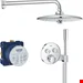 ست شیرآلات دوش حمام توکار گروهه آلمان GROHE Grohtherm SmartControl Duschsystem Euphoria 260 34744000
