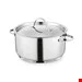 سرویس قابلمه ماهیتابه 7 پارچه برگهف بلژیک Berghoff 7-teiliges Kochtopfset mit Edelstahldeckel Comfort - Essentials