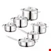 سرویس قابلمه ماهیتابه 12 پارچه برگهف بلژیک Berghoff Kochgeschirr-Set 12-tlg. Hotel - Essentials