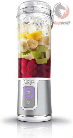 اسموتی ساز شارژی کوچک ورزشی نینجا آمریکا Ninja BC151WH Blast tragbarer Mixer kabellos 530 ml Gefäß