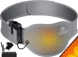 کمربند گرمکن کسر  KESSER Heizkissen Heizgürtel mit Akku Wärmegürtel grau