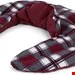 پد گرمایشی سرمایشی گردن جیرافنلند آلمان Giraffenland heat pillow flannel checked red
