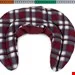 پد گرمایشی سرمایشی گردن جیرافنلند آلمان Giraffenland heat pillow flannel checked red