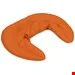 پد گرمایشی سرمایشی گردن جیرافنلند آلمان Giraffenland heat pillow orange
