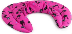 پد گرمایشی سرمایشی گردن جیرافنلند آلمان Giraffenland Wärmekissen Nackenhörnchen Katzen pink
