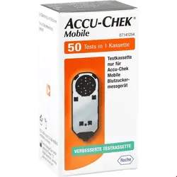 نوار تست قند خون 100 عددی اکیو چک آلمان Orifarm Accu Chek Mobile Testkassette Plasma II (100 Stk.)