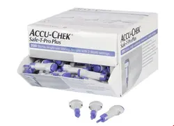 سوزن لانست تست قند خون 200 عددی اکیو چک آلمان Accu-Chek Safe T Pro Plus Lanzetten (200 Stk.)