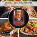 دستگاه دونر کباب جوجه گردان رومیزی خانگی سینتروکس آلمان Syntrox Germany Grill für Döner  Hendl Asturien mit 6 Drehspießen