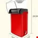 پاپ کورن ساز کوکول CÖCÖLE Popcornmaschine Mini-Popcorn-Maschine, Popcorn-Maschine für Zuhause/Rot