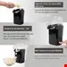 پاپ کورن ساز آمورکسیا Amorxia Popcornmaschine Popcornmaschine, Heißluft Popcorn Maker Machine für mit Messlöffel /schwarz