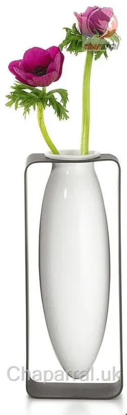 گلدان پایه دار دکوری فیلیپی آلمان Philippi Float Hoch 23cm weiß