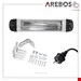 بخاری برقی مادون قرمز دیواری آربوس Arebos Heizstrahler Infrarot 2500 W- IP34 Schutzart- Wandmontage