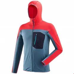 کاپشن مردانه اسکی و کوهنوردی میلت فرانسه Millet Fleecejacke für Herren - marineblau TRILOGY LIGHTGRID HOODIE M