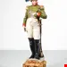 مجسمه دکوری سرامیکی آنتیک قدیمی Keramik Skulpturen von Bruno MERLI Napoleon Bonaparte und Josephine XX sec