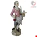 مجسمه دست ساز دکوری چینی آنتیک قدیمی مایسن آلمان Meissener Porzellan Figur des Waiters 1860