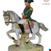 مجسمه دکوری چینی آنتیک قدیمی درسدن آلمان Antike Napoleon Michel Ney auf Pferd Porzellanfiguren Paar Dresden