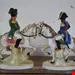 مجسمه دکوری چینی آنتیک قدیمی درسدن آلمان Antike Napoleon Michel Ney auf Pferd Porzellanfiguren Paar Dresden