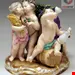 مجسمه دست ساز دکوری چینی آنتیک قدیمی Meissener Cherubs Vier Jahreszeiten Figuren Modell 1068 Kaendler hergestellt um 1870