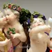 مجسمه دست ساز دکوری چینی آنتیک قدیمی Meissener Cherubs Vier Jahreszeiten Figuren Modell 1068 Kaendler hergestellt um 1870