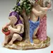 مجسمه دست ساز دکوری چینی آنتیک قدیمی Meissener Cherubs Vier Jahreszeiten Figuren Modell 1068 Kaendler hergestellt um 1870