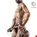 مجسمه دکوری آنتیک قدیمی Onyx Sculpture of an African Warrior Unique Piece the 20th Century