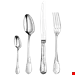 سرویس قاشق چنگال 48 پارچه با روکش نقره کریستوفل فرانسه CHRISTOFLE 24-Piece Sterling Silver Flatware Set with Free Chest