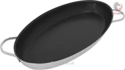 ماهیتابه 45 سانت بیضی با روکش اولترا دمایر بلژیک Demeyere Specialties 5 Bratpfanne 45 cm