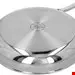 ماهیتابه 32 سانت فولاد ضد زنگ دمایر بلژیک Demeyere Ecoline 5 Bratpfanne 18/10 Edelstahl silber-schwarz 32 cm