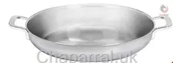 ماهیتابه 32 سانت استیل چند کاره دمایر بلژیک Demeyere Multifunction 7 Bratpfanne 18/10 Edelstahl silber 32 cm