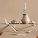 سرویس قاشق چنگال 48 پارچه هاردانجر نروژ Hardanger Bestikk Julie Besteckset 48-teilig