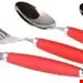 سرویس قاشق چنگال 16 پارچه جیمکس Gimex 16-Piece Stainless Steel Cutlery Set Red