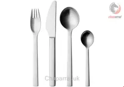 سرویس قاشق چنگال 16 پارچه جورج جنسن دانمارک Georg Jensen New York 16-teilig