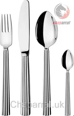 سرویس قاشق چنگال 16پارچه جورج جنسن دانمارک Georg Jensen Bernadotte 16-teilig