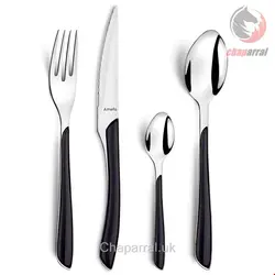 سرویس قاشق چنگال 24 پارچه آمیفا Amefa Eclat 24-teilig schwarz