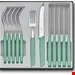 سرویس چاقو و چنگال 12 پارچه ویکتورینوکس سوئیس Victorinox Swiss Modern 12-teilig mint-grün