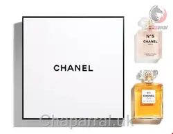 ست 2 تایی عطر ادو پرفیوم اسپری معطر کننده مو N05 زنانه  شنل فرانسه CHANEL N05 COFFRET  EAU DE PARFUM 100 ML and PERFUMED HAIR SPRAY 35 ML