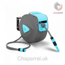 قرقره شیلنگ جمع کن اتوماتیک دیواری و شیلنگ 15 متری هیلورت hillvert B-Ware Schlauchtrommel Automatik - 15 -1,5 m HT-LOUIS 15