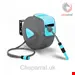 قرقره شیلنگ جمع کن اتوماتیک دیواری و شیلنگ 15 متری هیلورت hillvert B-Ware Schlauchtrommel Automatik - 15 -1,5 m HT-LOUIS 15
