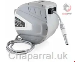قرقره شیلنگ جمع کن دیواری و شیلنگ 30 متری بیتاکس BITUXX Gartenschlauchtrommel mit Aufrollautomatik 30m grau (MS-17757)