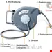 قرقره شیلنگ جمع کن دیواری و شیلنگ 10 متری جیووبیاز Jiubiaz Schlauchaufroller Druckluftschlauch Aufroller automatisch 1/4