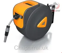 قرقره شیلنگ جمع کن دیواری و شیلنگ 30 متری برندسون Brandson Wandschlauchbox, Comfort Gartenschlauch Box - Schlauchaufroller Wandbox - 30 m Schlauch