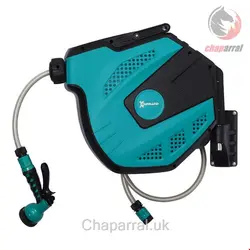 قرقره شیلنگ جمع کن دیواری و شیلنگ 15 متری دارهند DURHAND Wandschlauchbox 180 schwenkbar 15m (845-261)