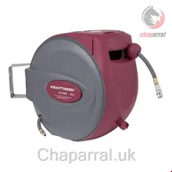 قرقره شیلنگ جمع کن هوای فشرده اتوماتیک و شیلنگ 30 متری کرفتورک  Kraftwerk Automatic-Druckluft-Schlauchaufroller