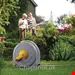 قرقره شیلنگ جمع کن زمینی و شیلنگ 40 متری حوزلاک Hozelock Fast Reel Schlauchbox - 40 m (2494)