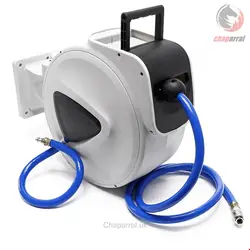 قرقره شیلنگ جمع کن هوای فشرده اتوماتیک و شیلنگ 20 متری دراکلافت Druckluft Schlauchtrommel 20m Automatik Druckluft Schlauchaufroller