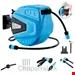 قرقره شیلنگ جمع کن دیواری و شیلنگ 20 متری آربوس Arebos Automatischer Gartenschlauchaufroller 20m blau